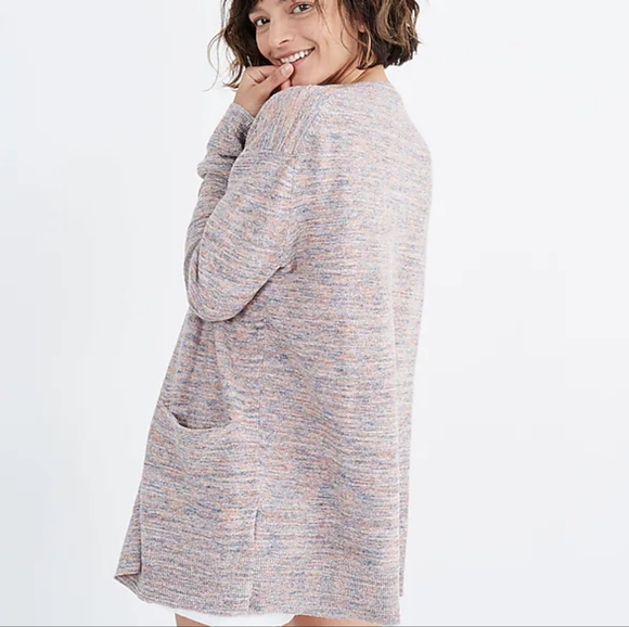 Madewell Marled Summer Ryder Cardigan Sweater XS - Picture 3 of 13